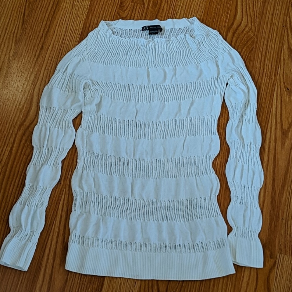 Armani Exchange XS lace top